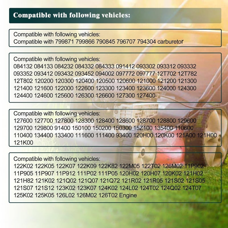 OXCANO 5 Pack 16010-ZE1-812 Carburetor Gasket Set Compatible with Honda GX240 GX270 GX340 GX390 WT30 WT40 GX120 GX160 GX200 EG2500 EG2200 GX110 Replacement for 11580 - Image 5